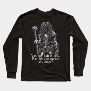 Warrior with a Mace Long Sleeve T-Shirt